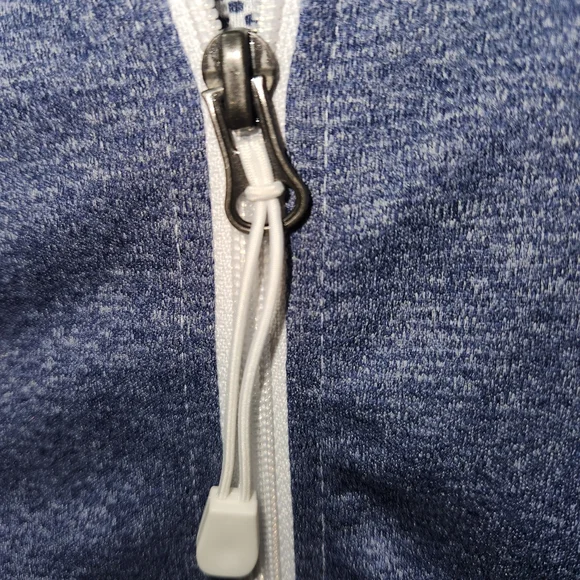 New England Patriots Blue Zip-Up Jacket Size Large NWOT - Picture 4 of 16